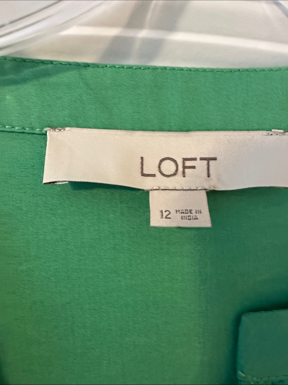 LOFT Emerald Green Tiered Midi Dress - Picture 2 of 3